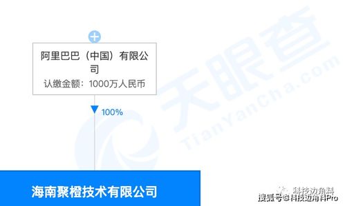 阿里巴巴成立海南聚橙技術公司，注冊資本1000萬元加碼信息系統集成服務